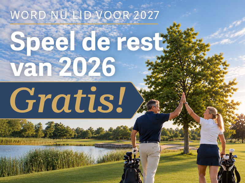 Online Najaarsactie golfbaan De Utrechtse